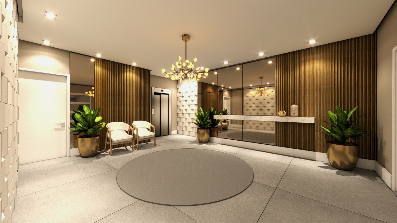 Residencial Veneza, hall de entrada (7 de 10)