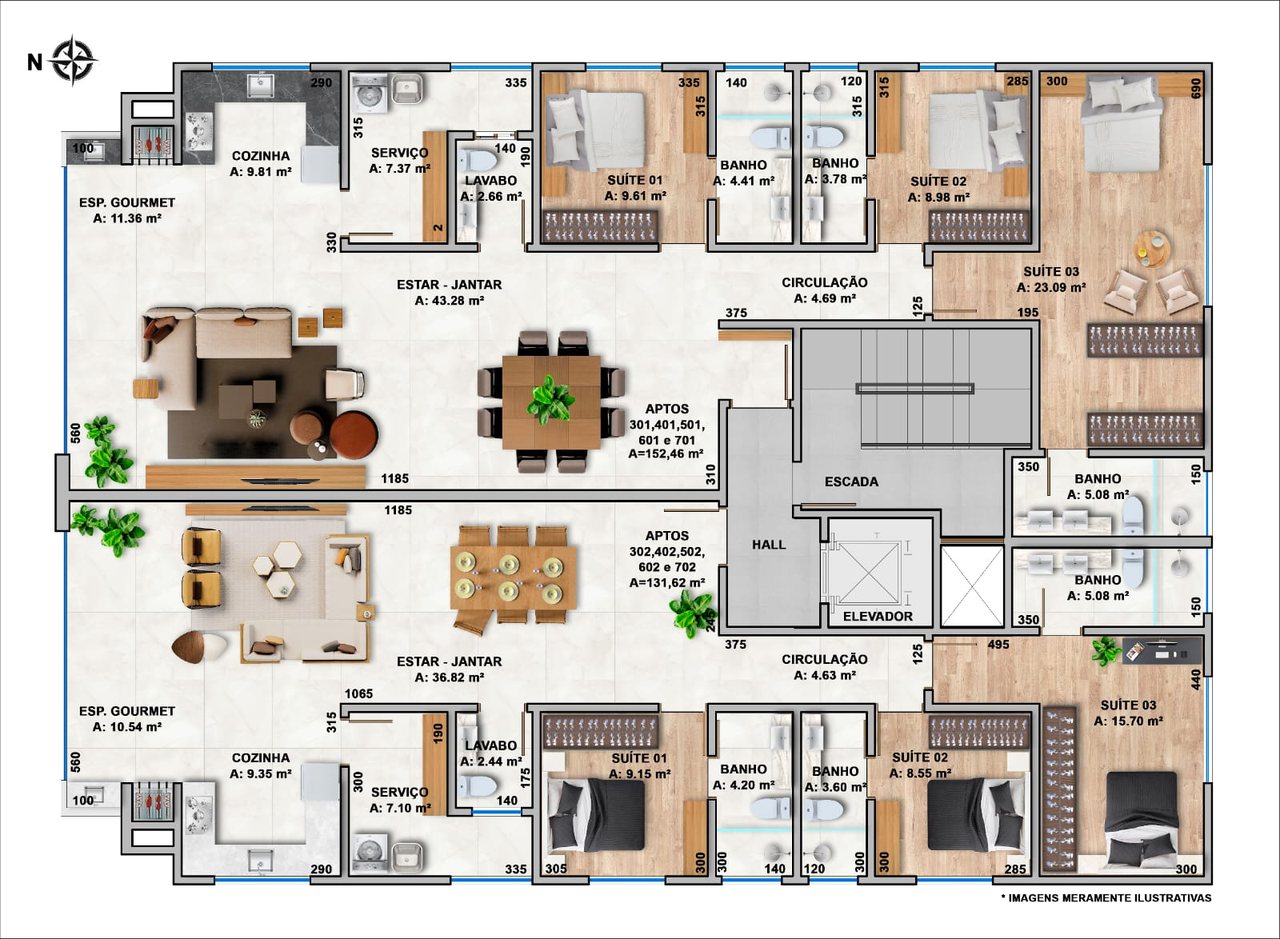 Residencial Veneza, planta (10 de 10)